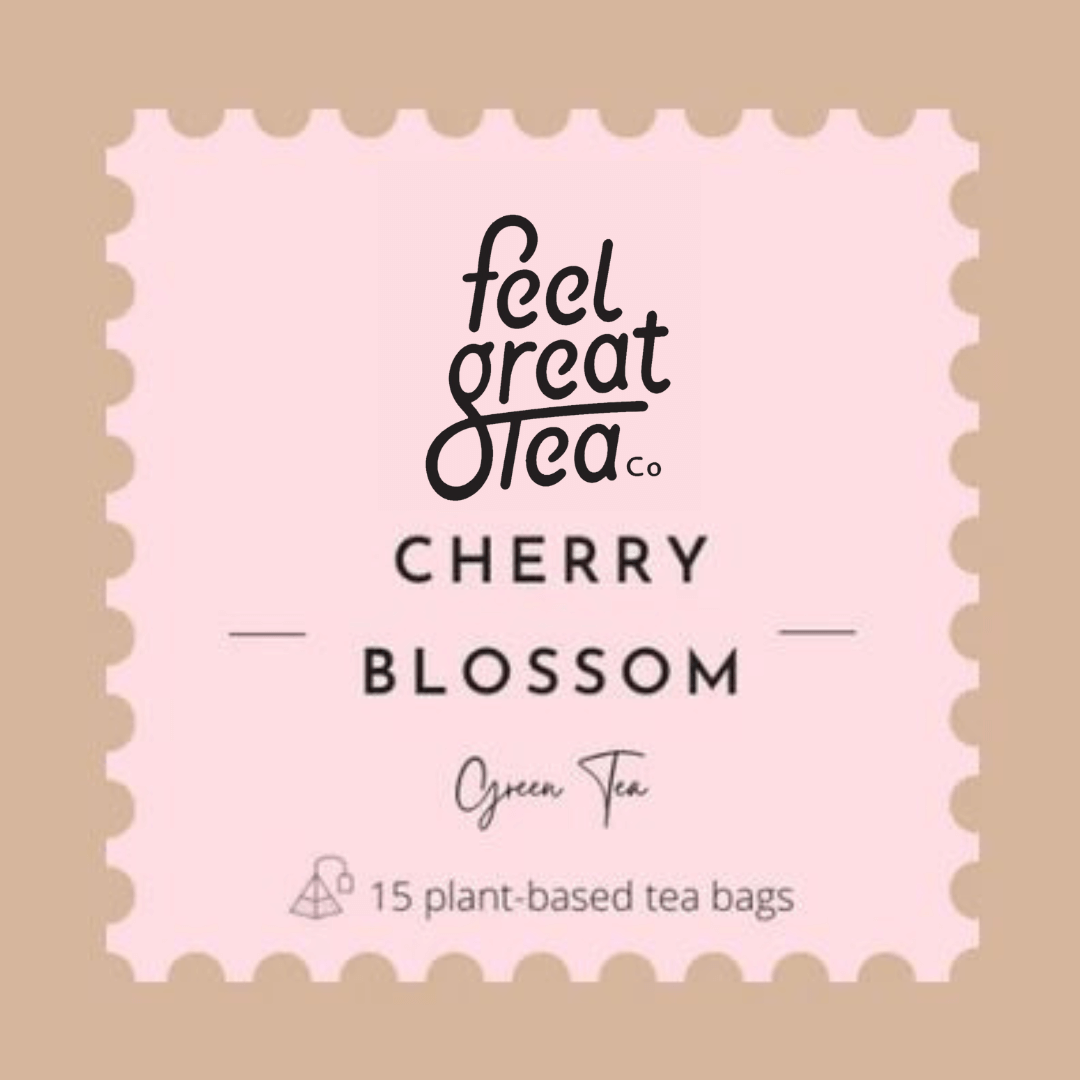Cherry Blossom - Tea Bags - Premium from Feel Great Tea Co. - Just 1099! Shop now at Feel Great Tea Co.