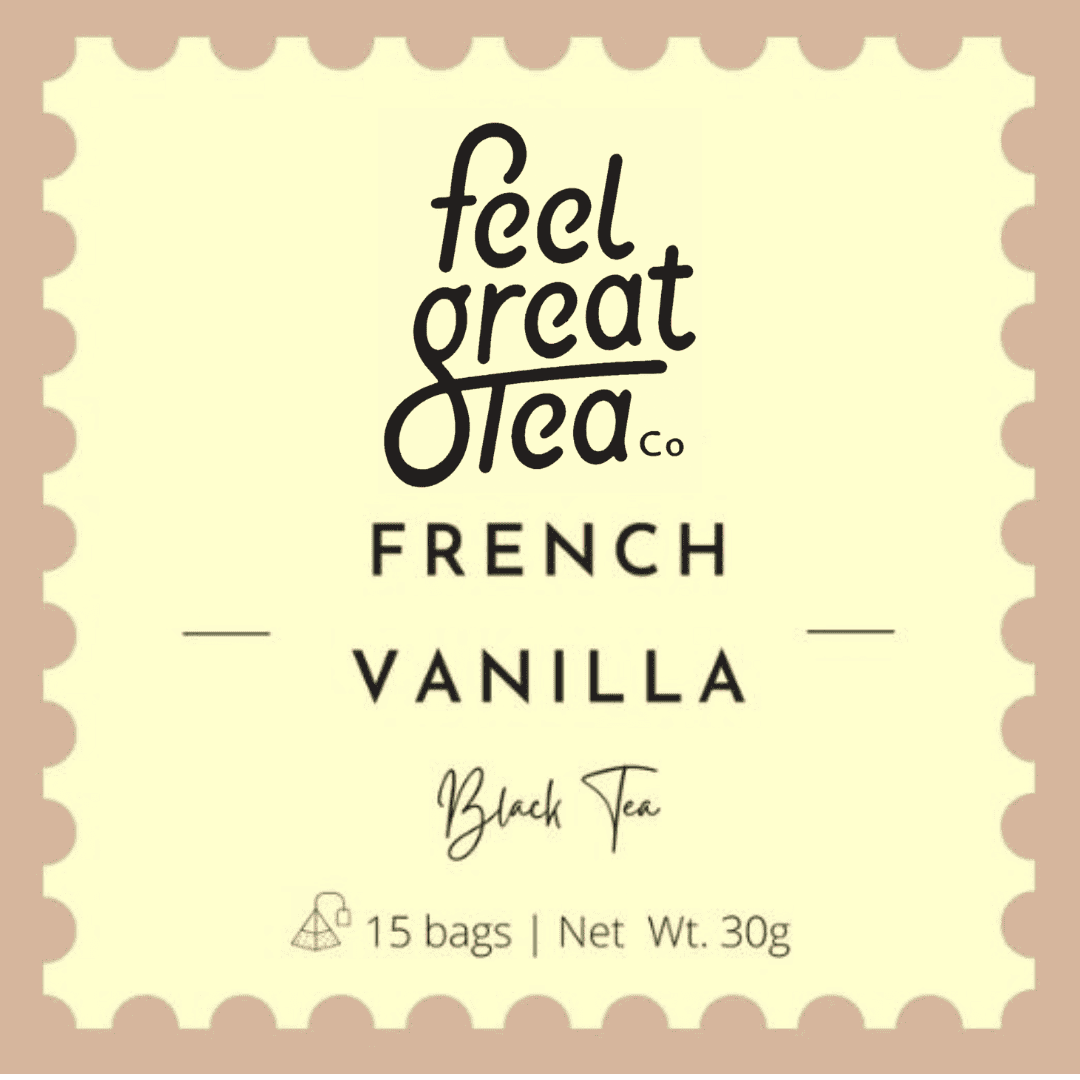 French Vanilla - Tea Bags - Premium from Feel Great Tea Co. - Just 1199! Shop now at Feel Great Tea Co.