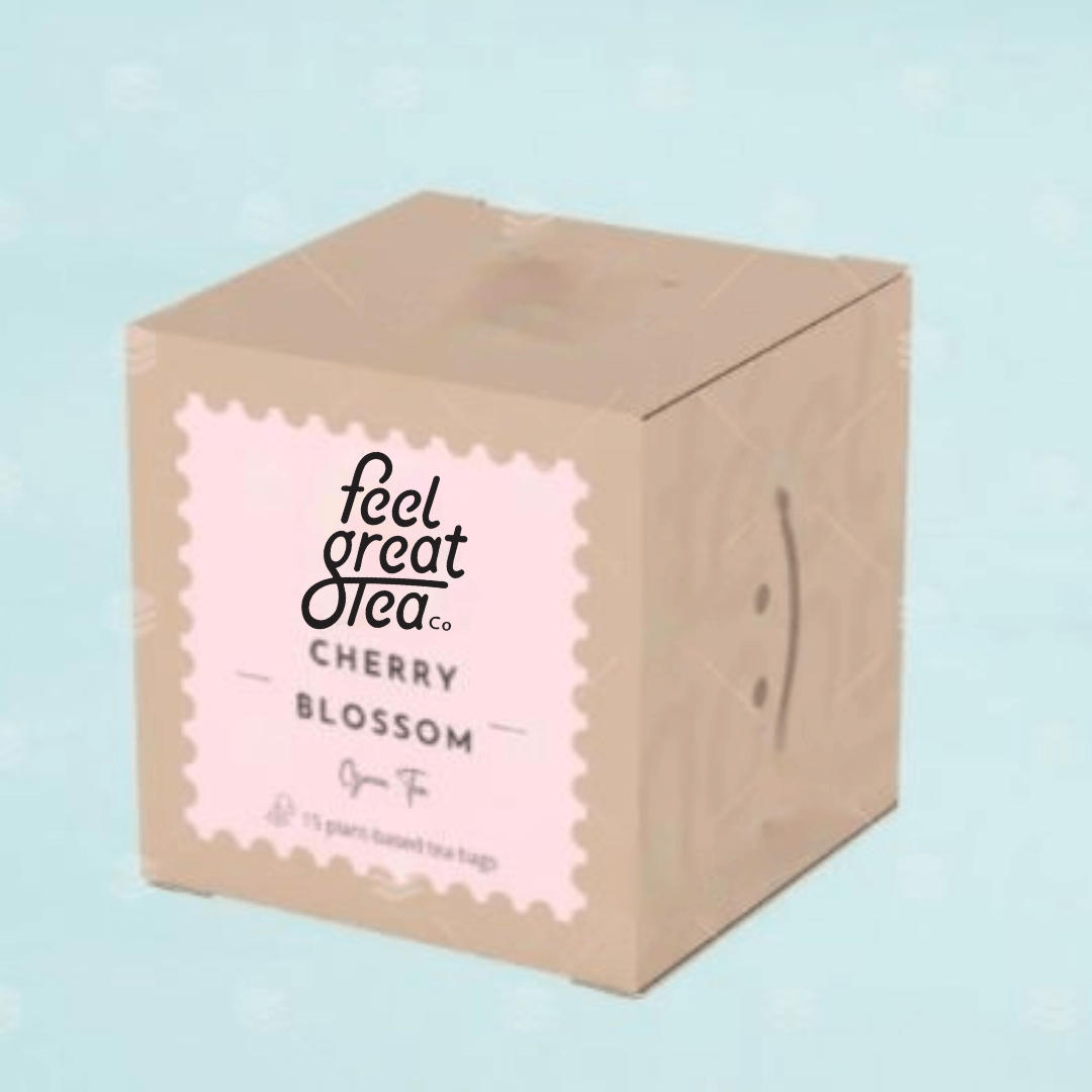 Cherry Blossom - Tea Bags - Premium from Feel Great Tea Co. - Just 1099! Shop now at Feel Great Tea Co.