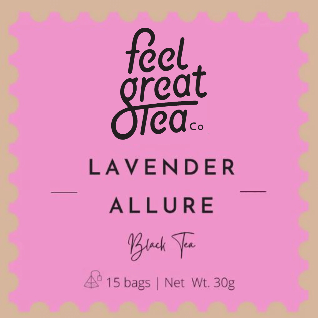 Lavender Allure - Tea Bags - Premium from Feel Great Tea Co. - Just 1199! Shop now at Feel Great Tea Co.