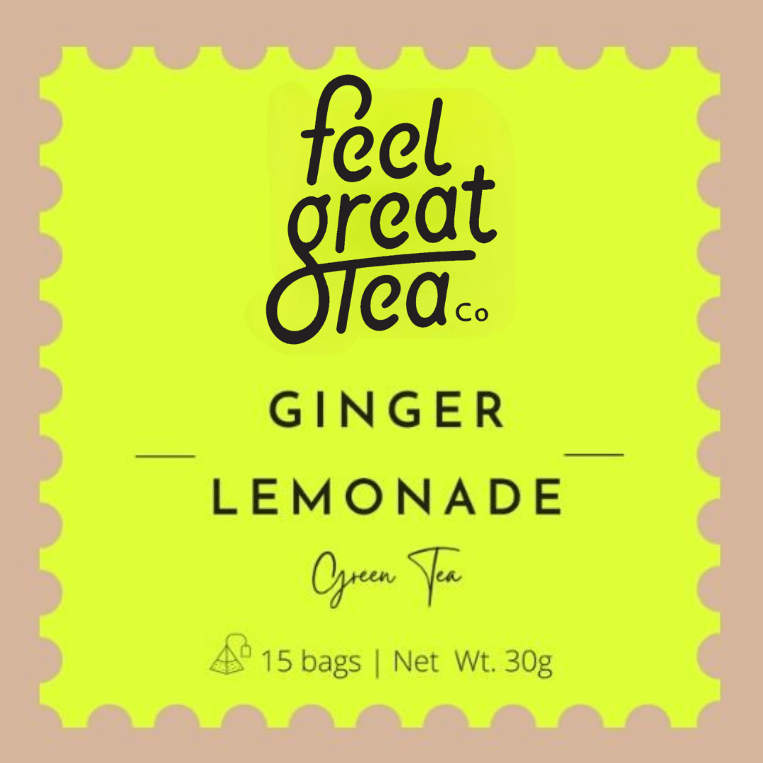 Ginger Lemonade - Tea Bags - Premium from Feel Great Tea Co. - Just 999! Shop now at Feel Great Tea Co.