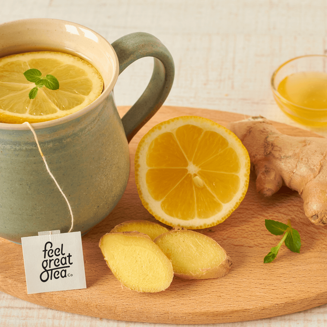 Ginger Lemonade - Tea Bags - Premium from Feel Great Tea Co. - Just 999! Shop now at Feel Great Tea Co.