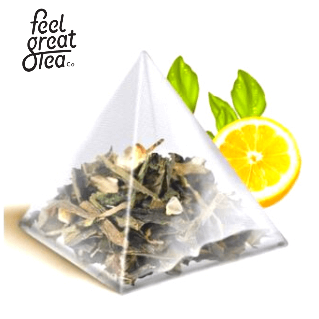 Ginger Lemonade - Tea Bags - Premium from Feel Great Tea Co. - Just 999! Shop now at Feel Great Tea Co.