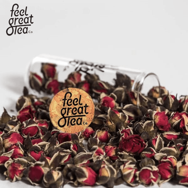 Rose Buds Herbal Tea - Premium from Feel Great Tea Co. - Just 999! Shop now at Feel Great Tea Co.