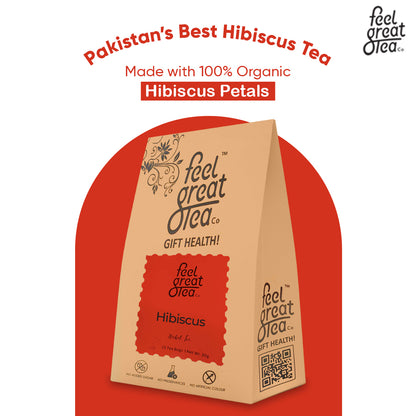 Hibiscus Tea - Premium Teas from Feel Great Tea Co. - Just 1749! Shop now at Feel Great Tea Co.