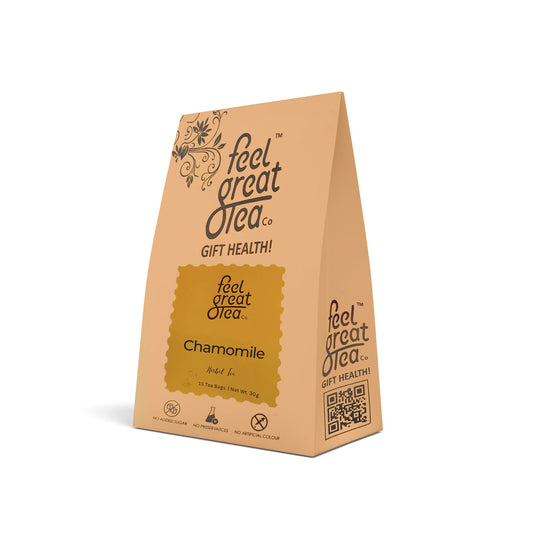 Chamomile Tea - Premium Teas from Feel Great Tea Co. - Just 1749! Shop now at Feel Great Tea Co.