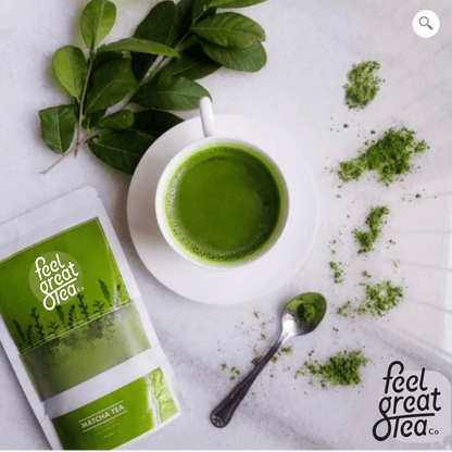 Matcha Green Tea Powder (Ceremonial Grade) - Premium Teas from Feel Great Tea Co. - Just 1599! Shop now at Feel Great Tea Co.